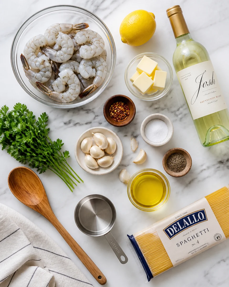 Easy Shrimp Scampi — Classic Garlic White Wine