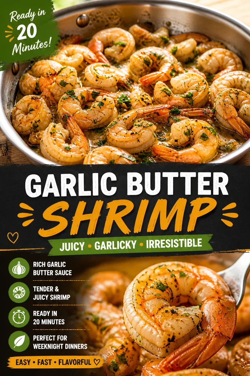 Easy Shrimp Scampi — Classic Garlic White Wine