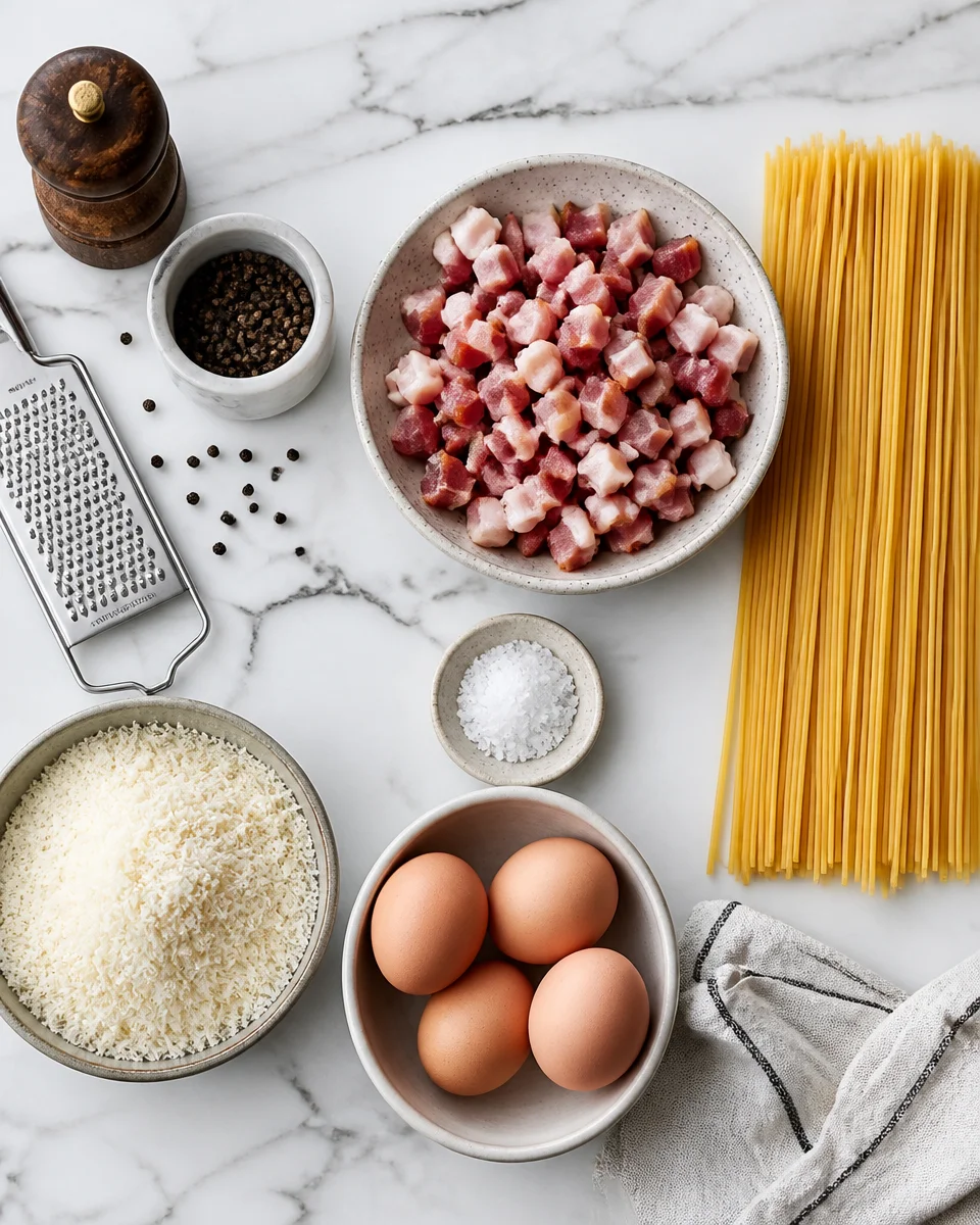 Easy Spaghetti Carbonara — Authentic Roman Recipe