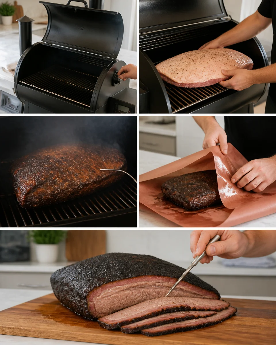 Easy Texas Style Smoked Brisket — Low and Slow