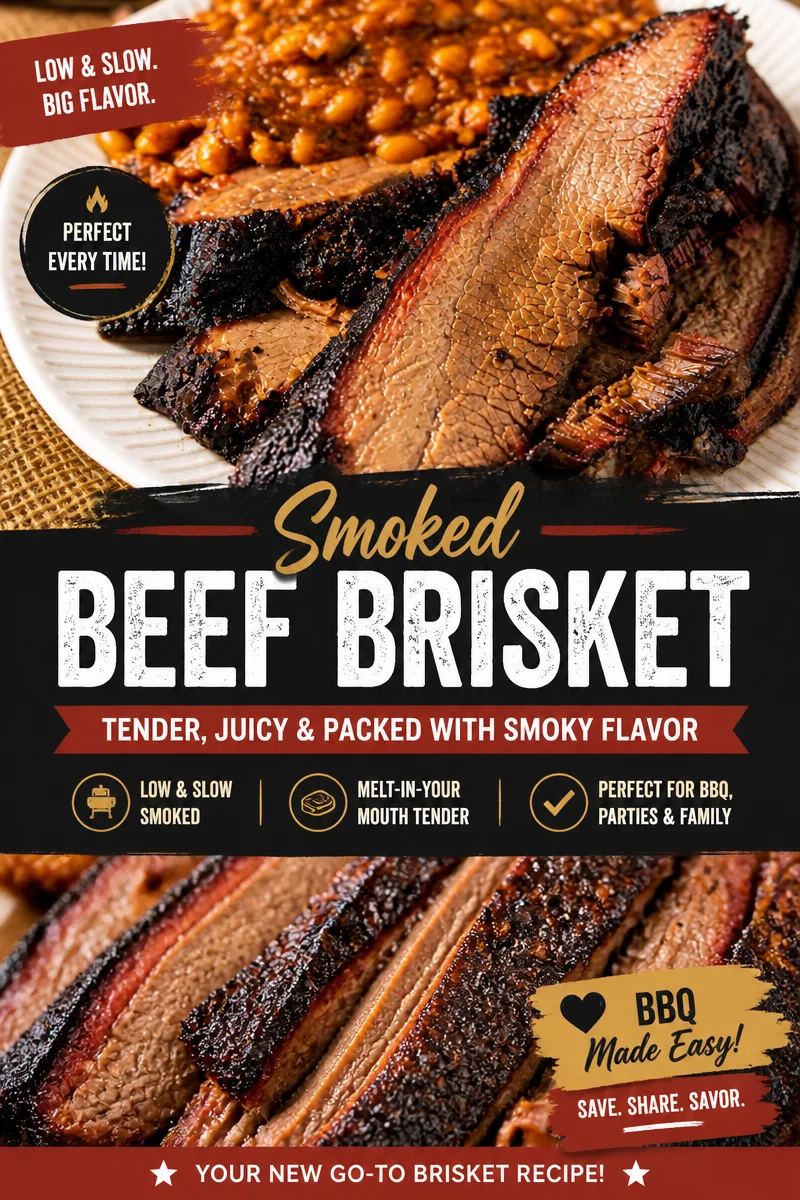 Easy Texas Style Smoked Brisket — Low and Slow