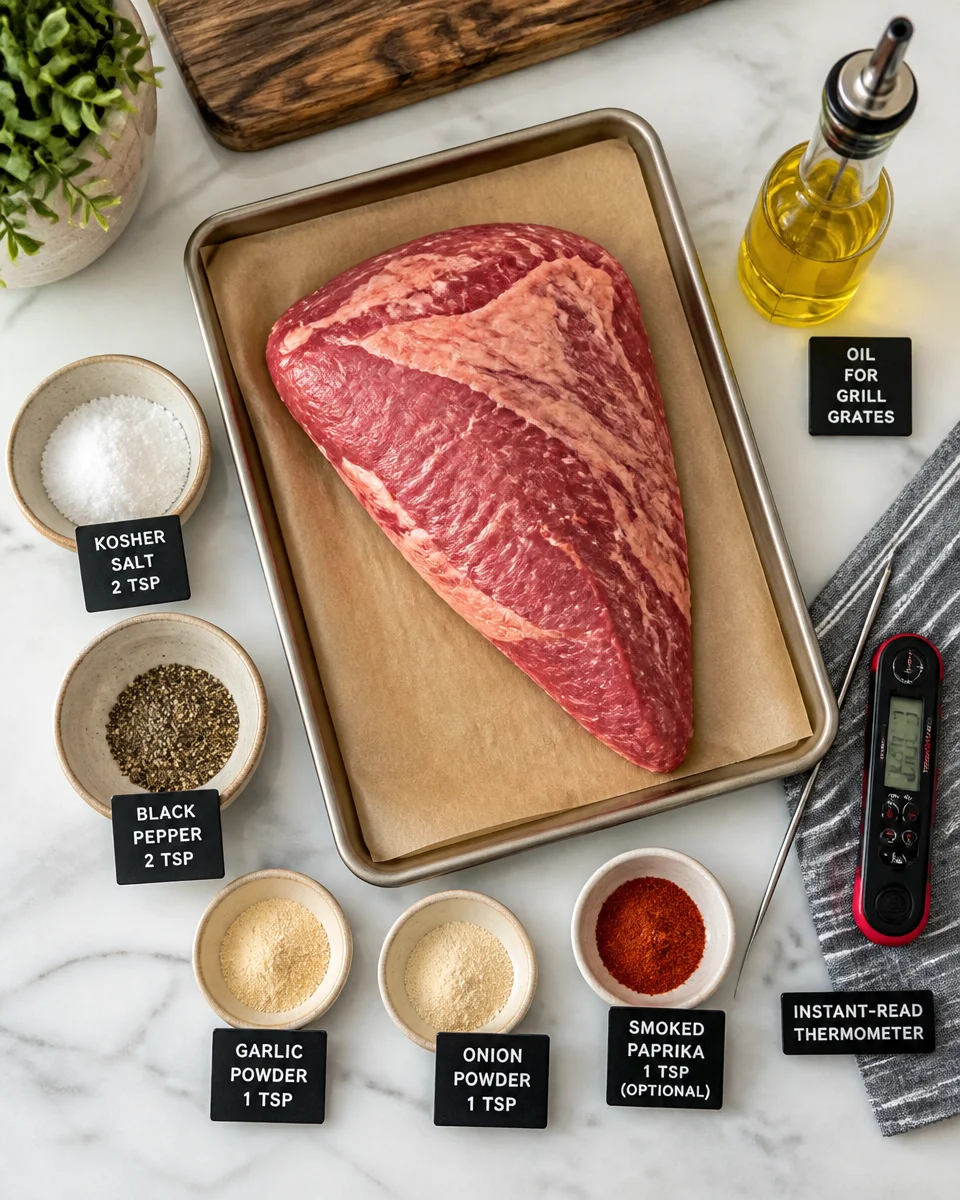 Easy Tri Tip Roast — Santa Maria Style Grilled