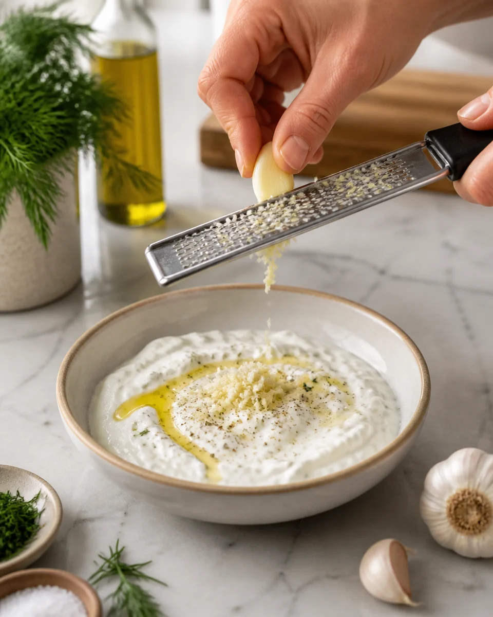 Easy Tzatziki Sauce — Greek Cucumber Yogurt