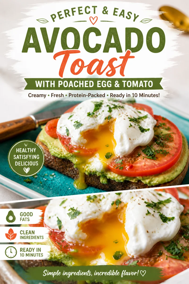 Avocado Toast with Poached Egg