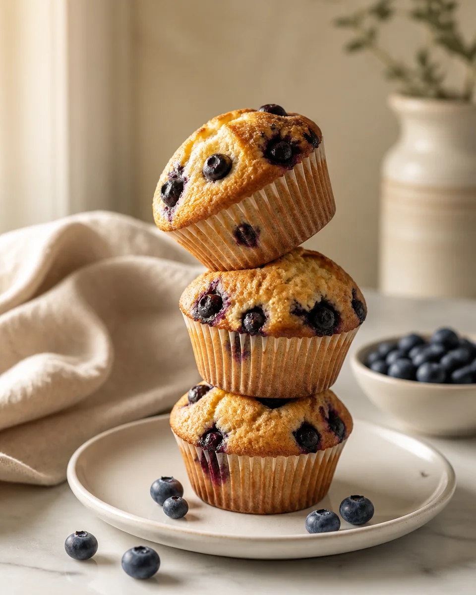 Blueberry Protein Muffins