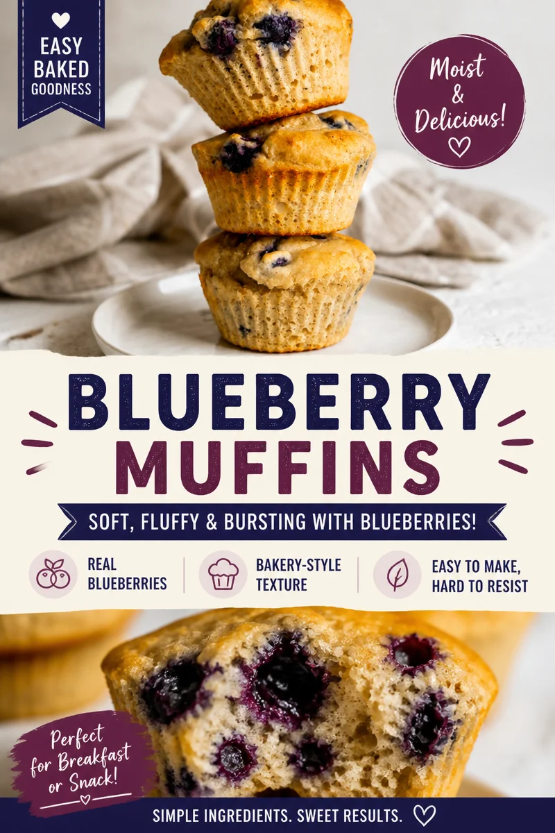 Blueberry Protein Muffins