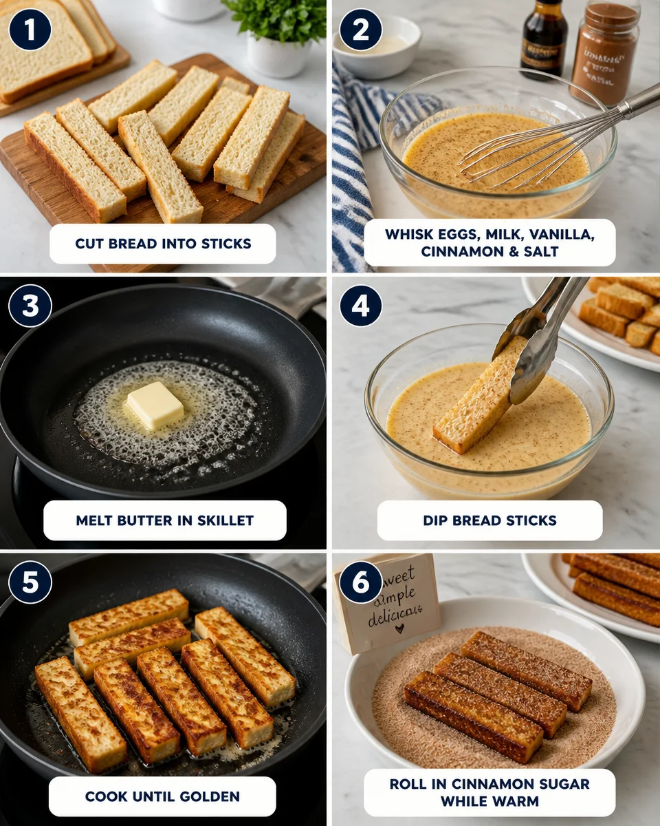 Cinnamon French Toast Sticks