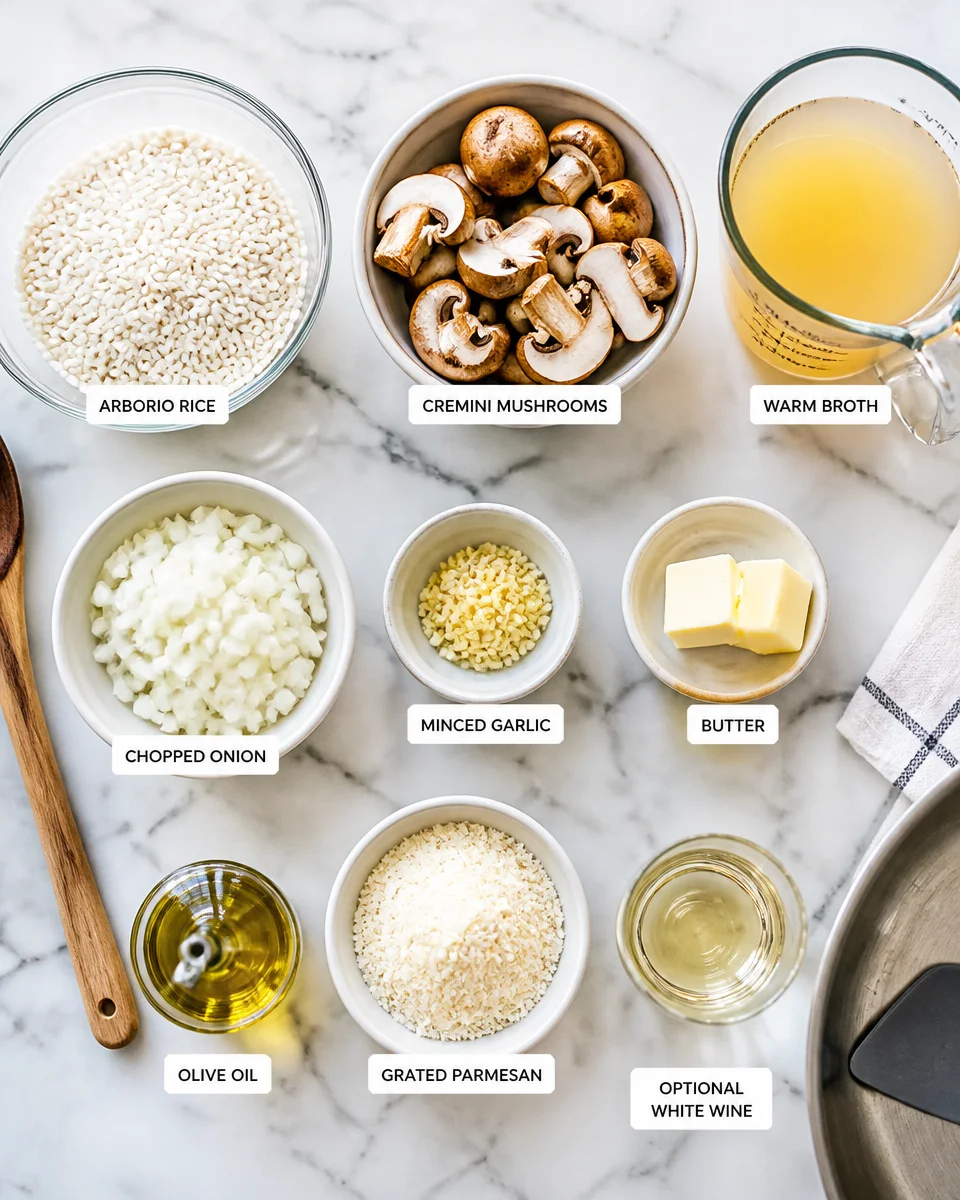 Creamy Mushroom Risotto