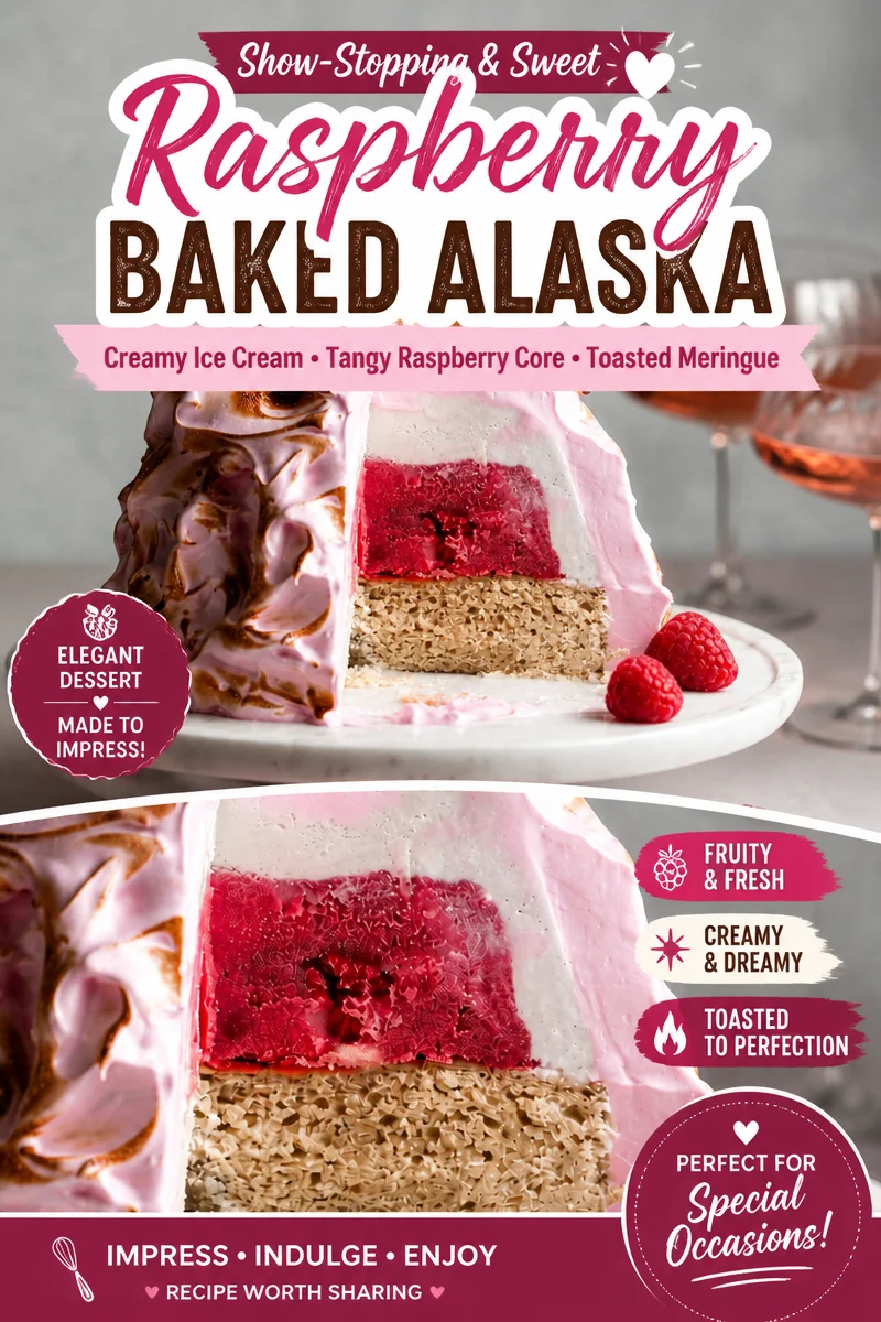 Easy Baked Alaska — Ice Cream Meringue Showstopper