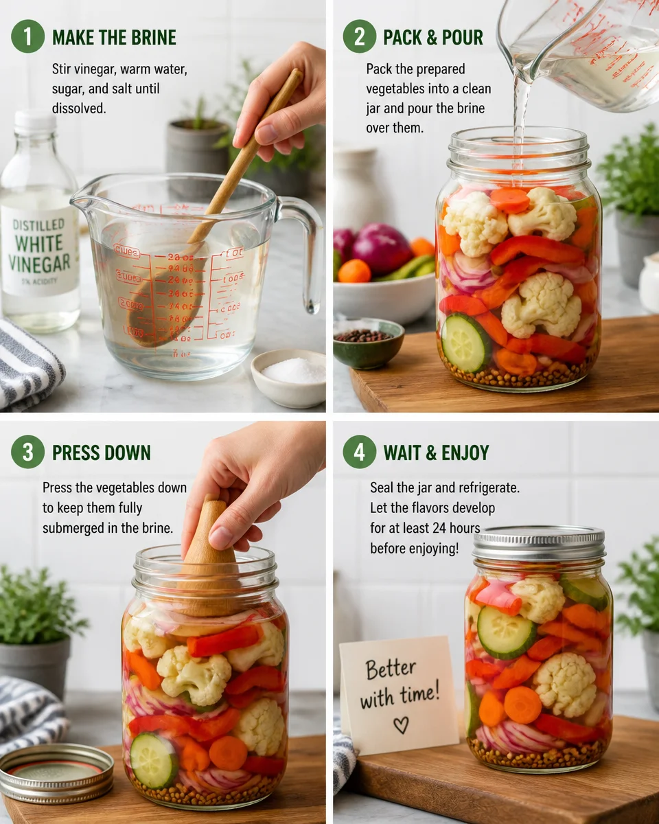 Easy Banh Mi with Pork — Vietnamese Pickled Veggie
