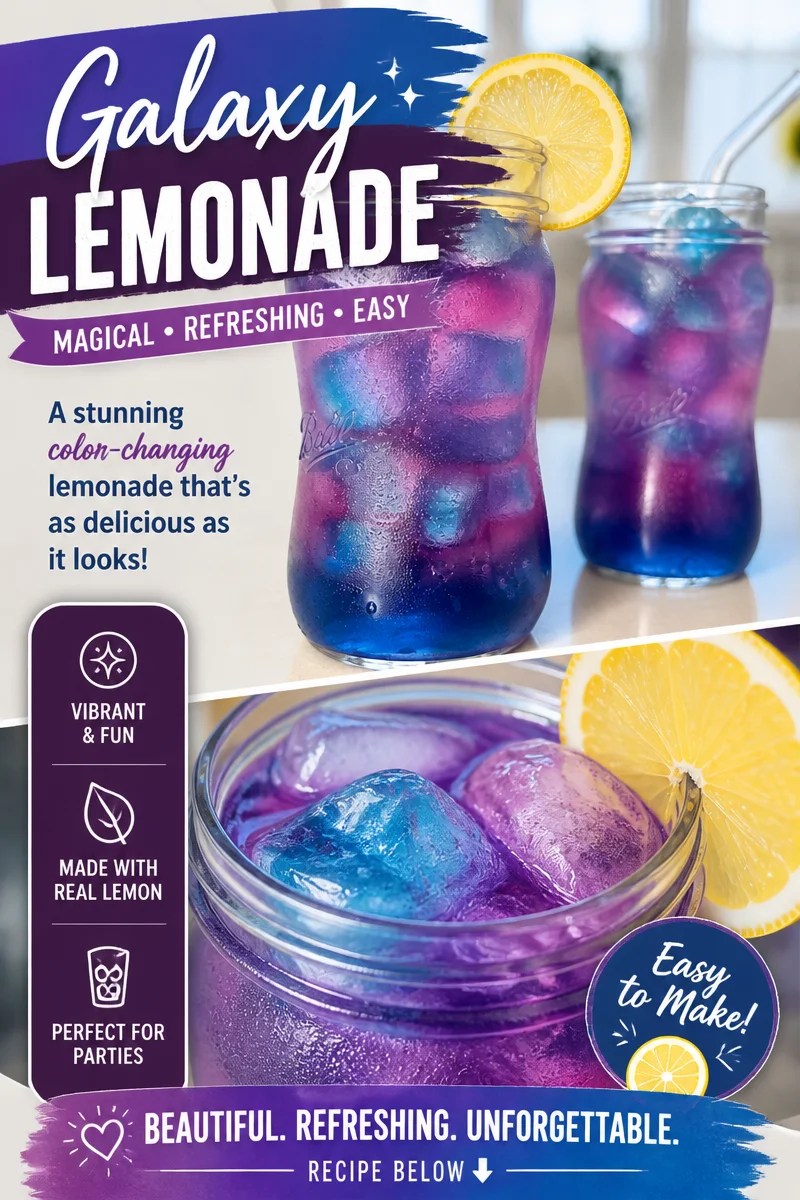 Easy Butterfly Pea Flower Lemonade — Color Change