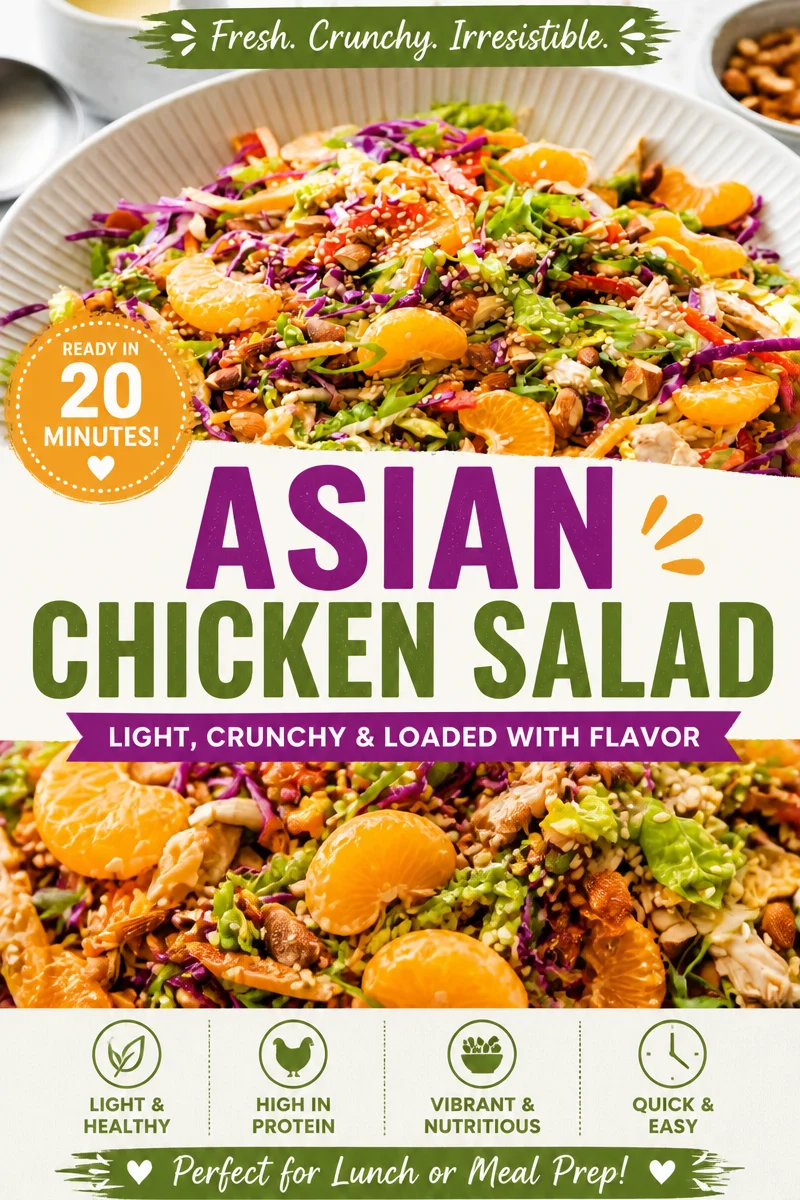 Easy Chinese Chicken Salad — Mandarin Crispy