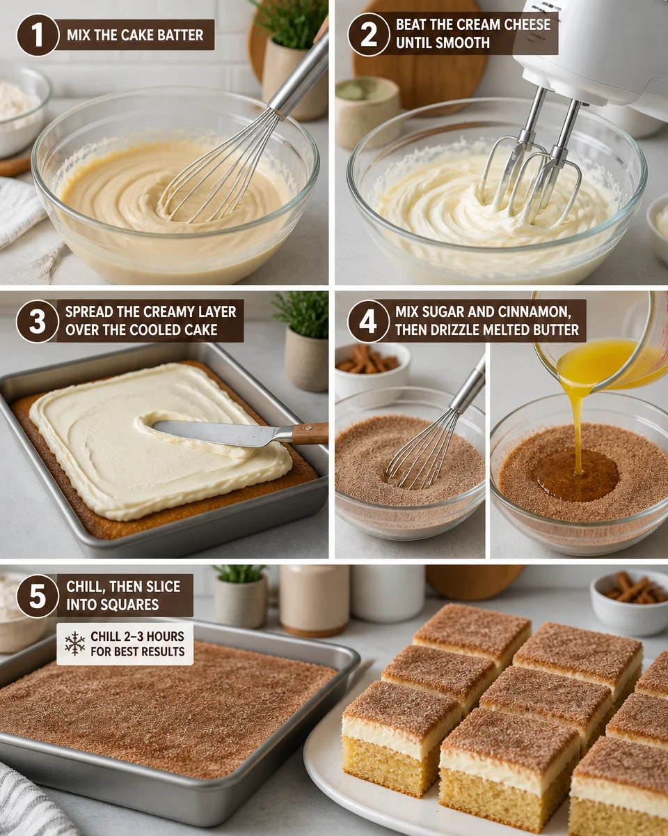 Easy Churro Cake — Cinnamon Sugar Layered Dessert