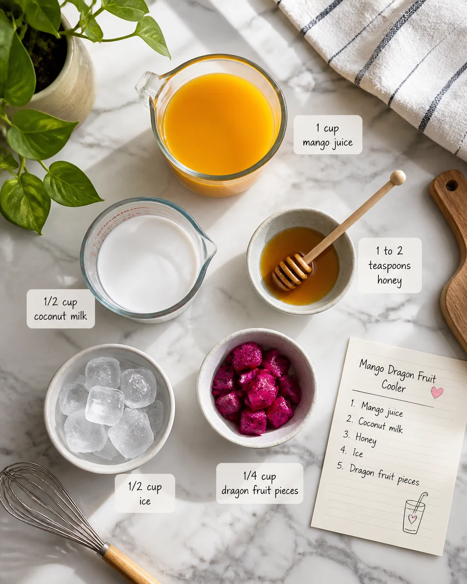 Easy Dragon Drink — Starbucks Mango Copycat