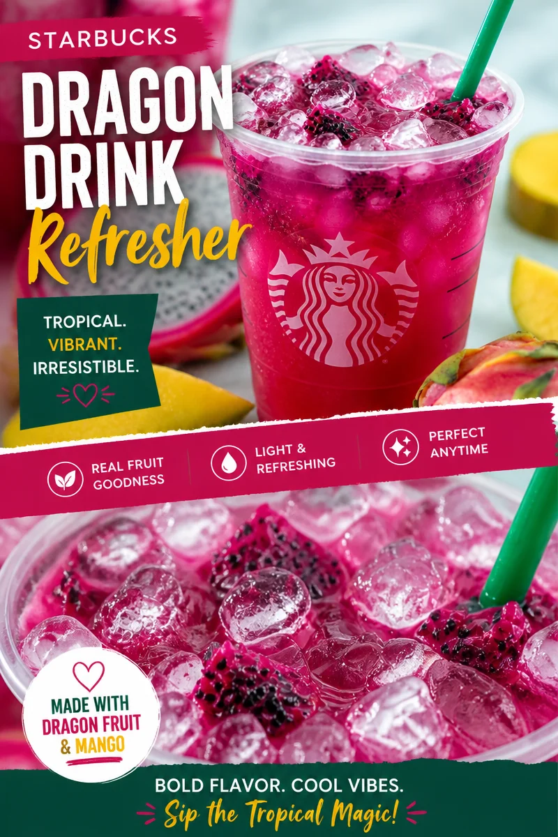 Easy Dragon Drink — Starbucks Mango Copycat