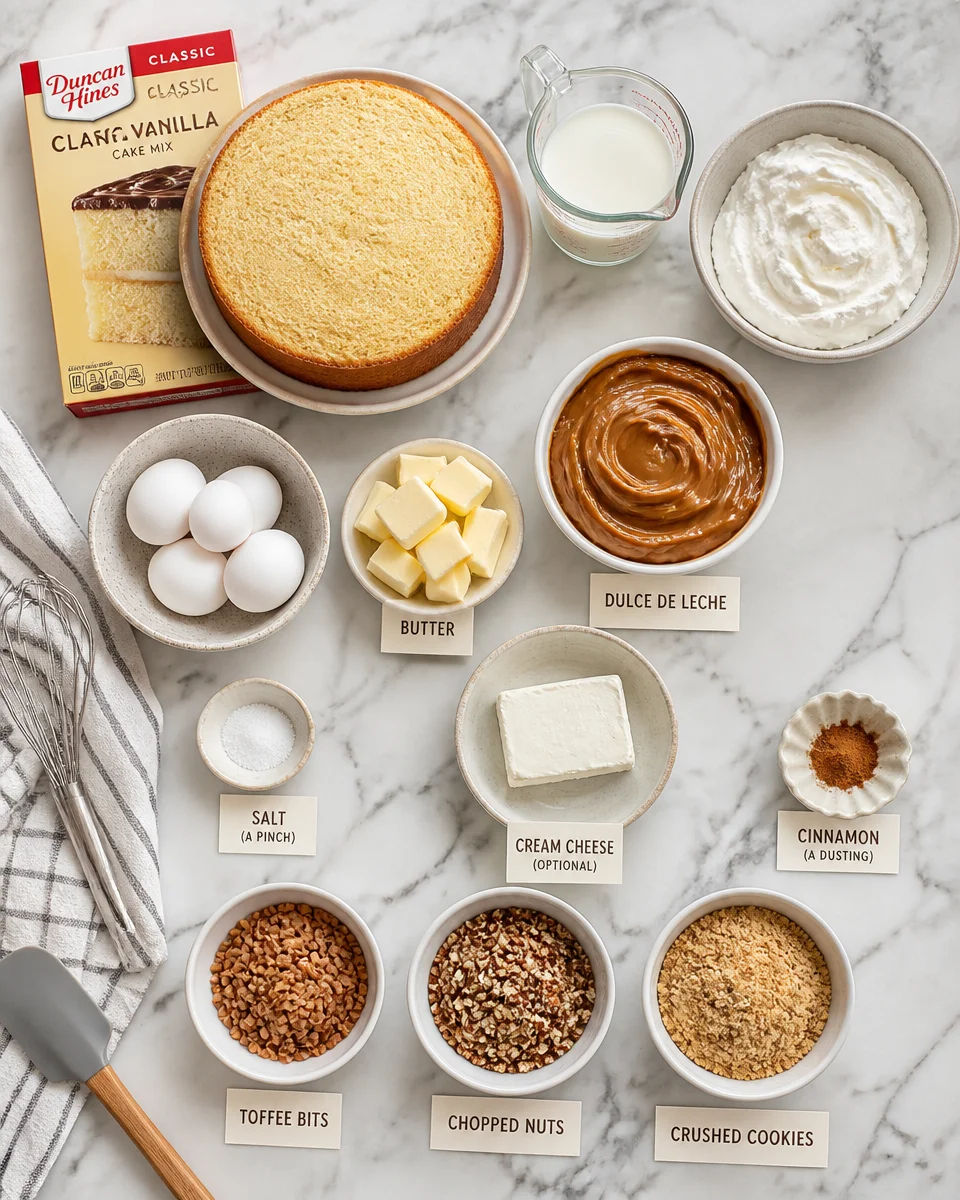 Easy Dulce de Leche Cake — Caramel Milk Layered