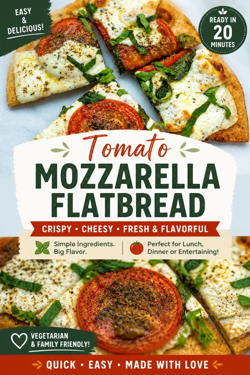 Easy Flatbread Pizza — Quick Lunch Recipe