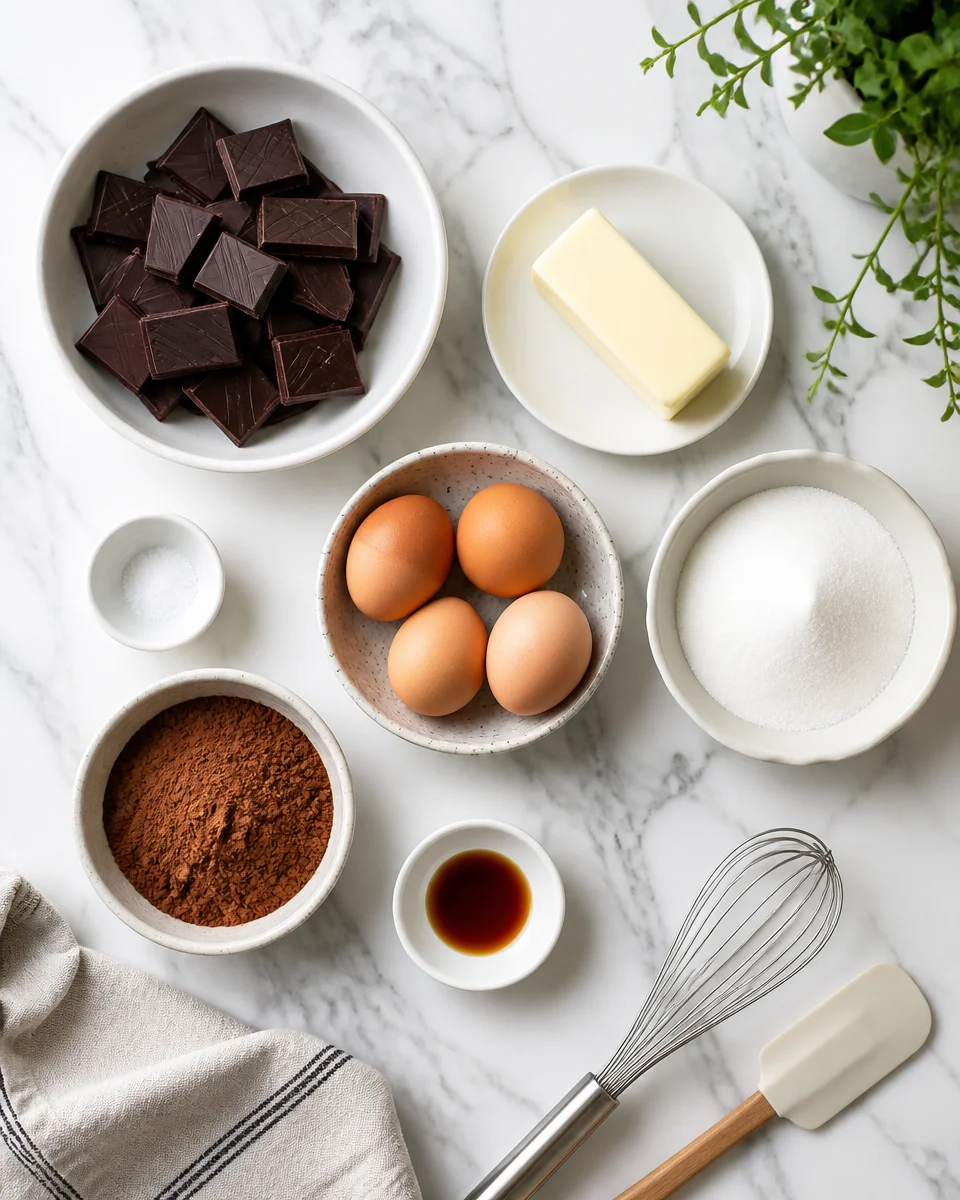 Easy Flourless Chocolate Cake — Gluten Free