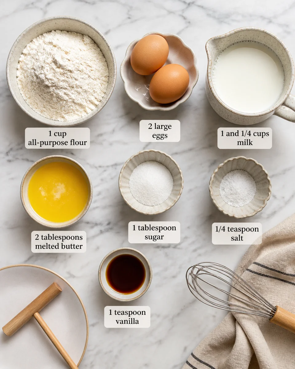 Easy French Crepes — Sweet or Savory Thin Pancake
