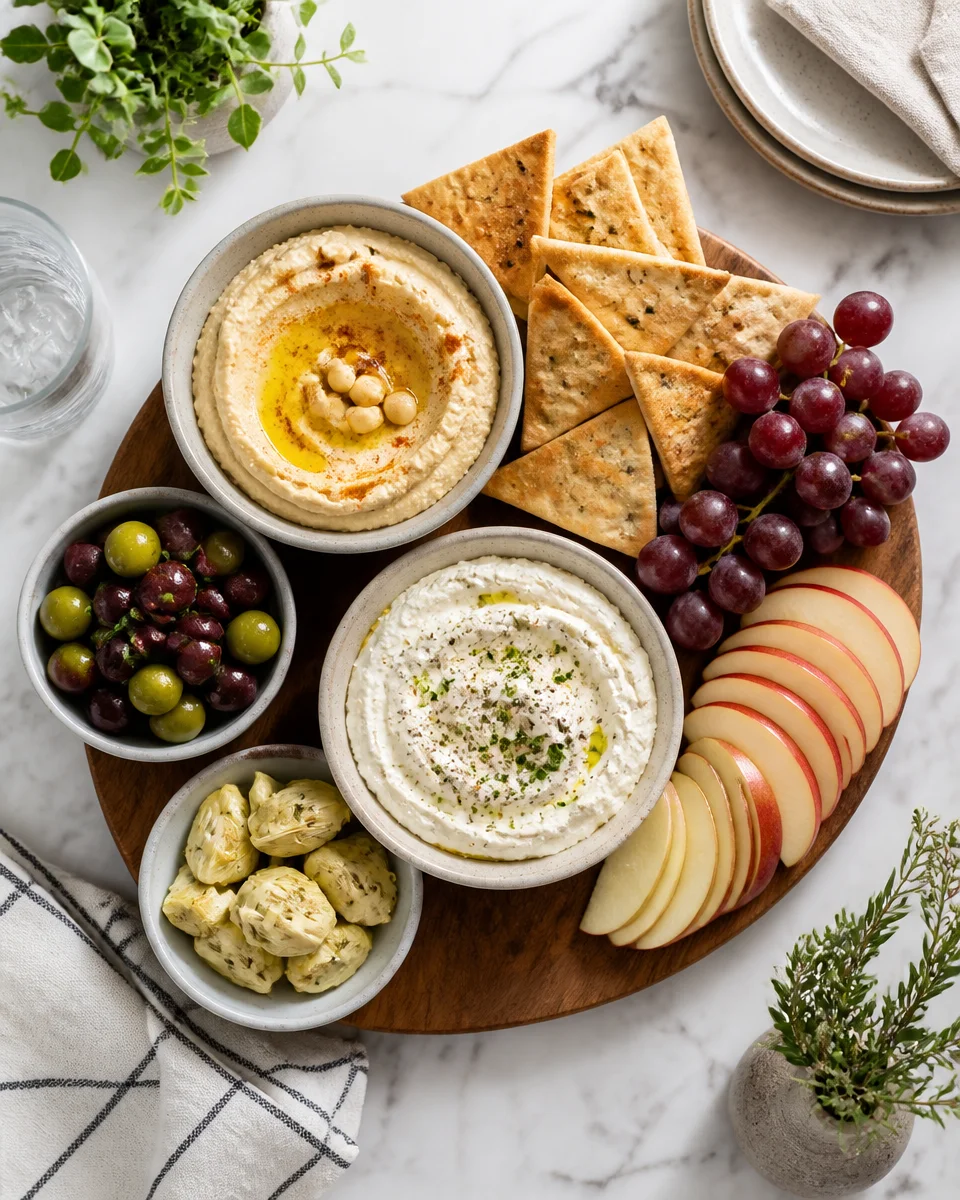 Easy Grazing Board — Holiday Party Spread