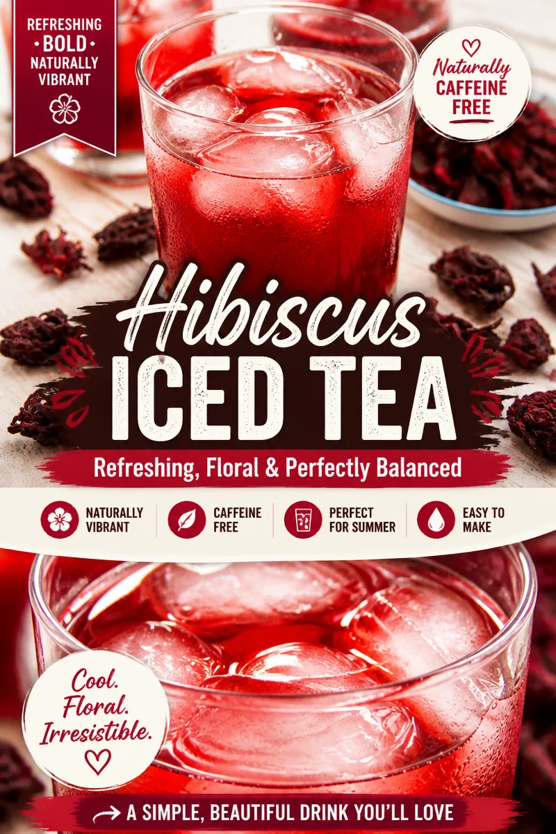 Easy Hibiscus Cooler — Agua de Jamaica