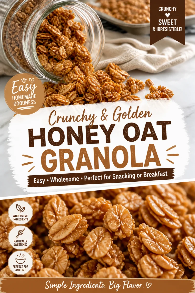 Easy Homemade Granola Clusters — Honey Oat