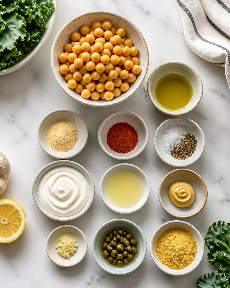 Easy Kale Caesar Salad — Crispy Crouton
