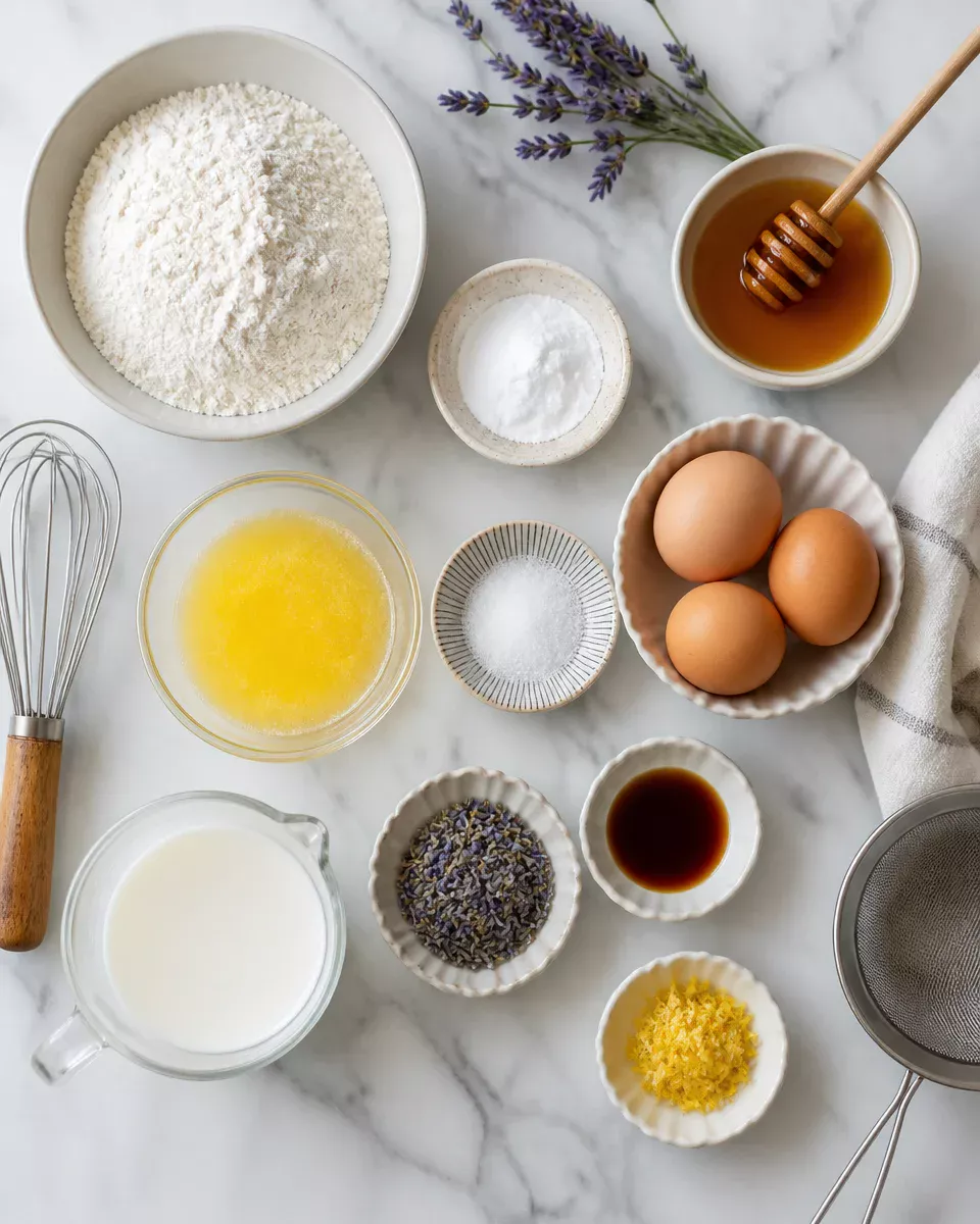Easy Lavender Honey Cake — Floral Elegant