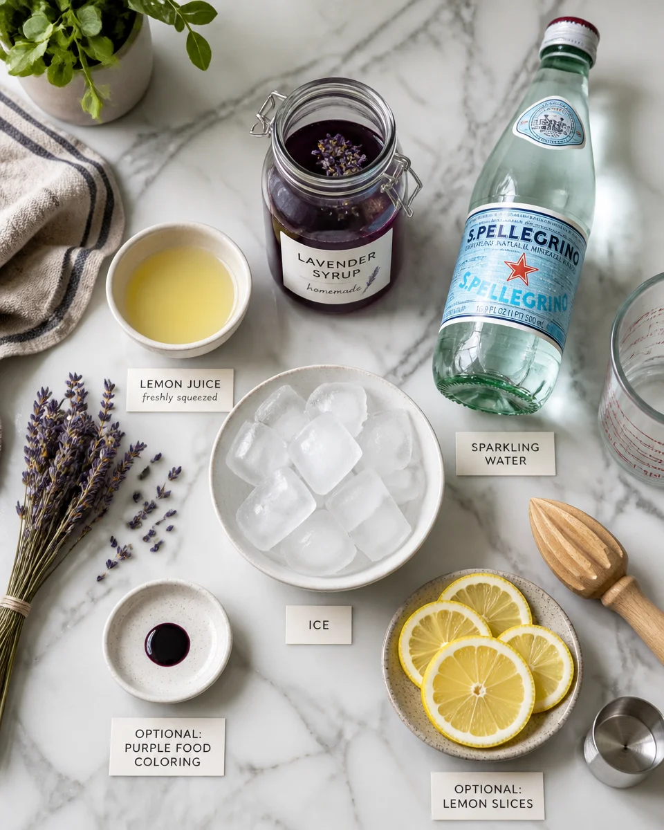 Easy Lavender Lemonade — Floral Purple Summer