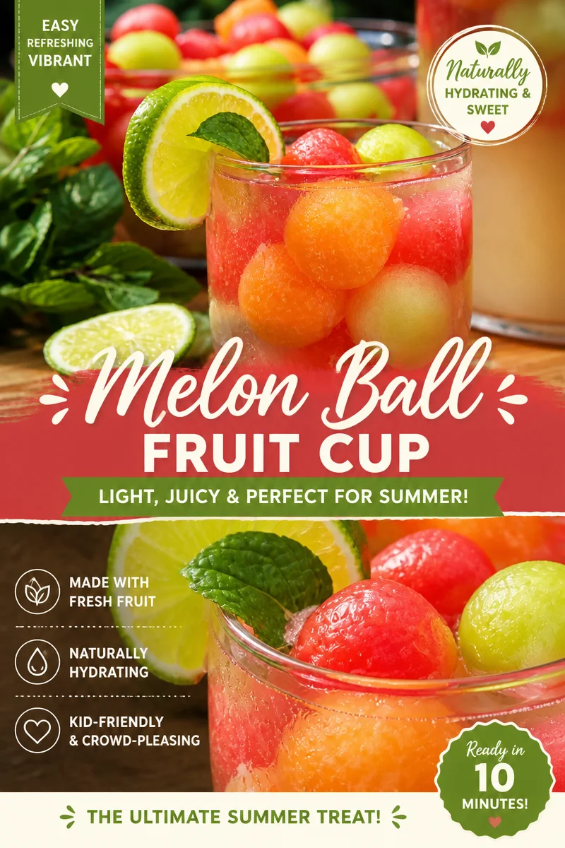 Easy Melon Ball Punch — Party Summer Drink