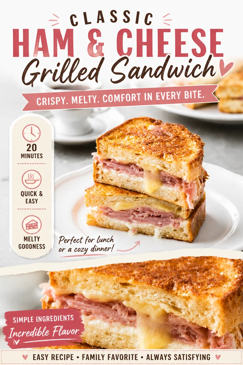 Easy Monte Cristo Sandwich — Fried French Toast