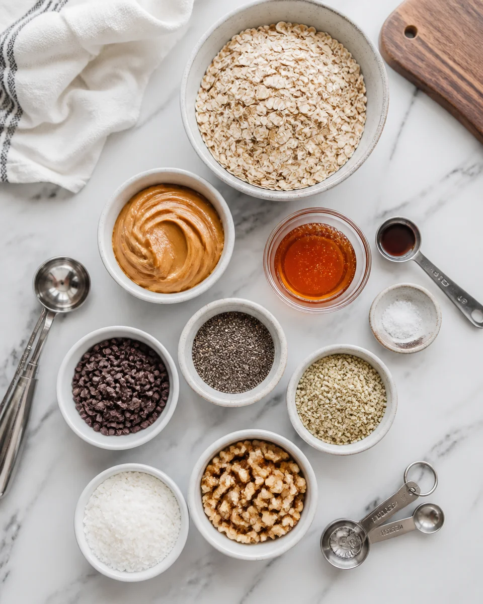 Easy No Bake Energy Balls — Oat Peanut Butter