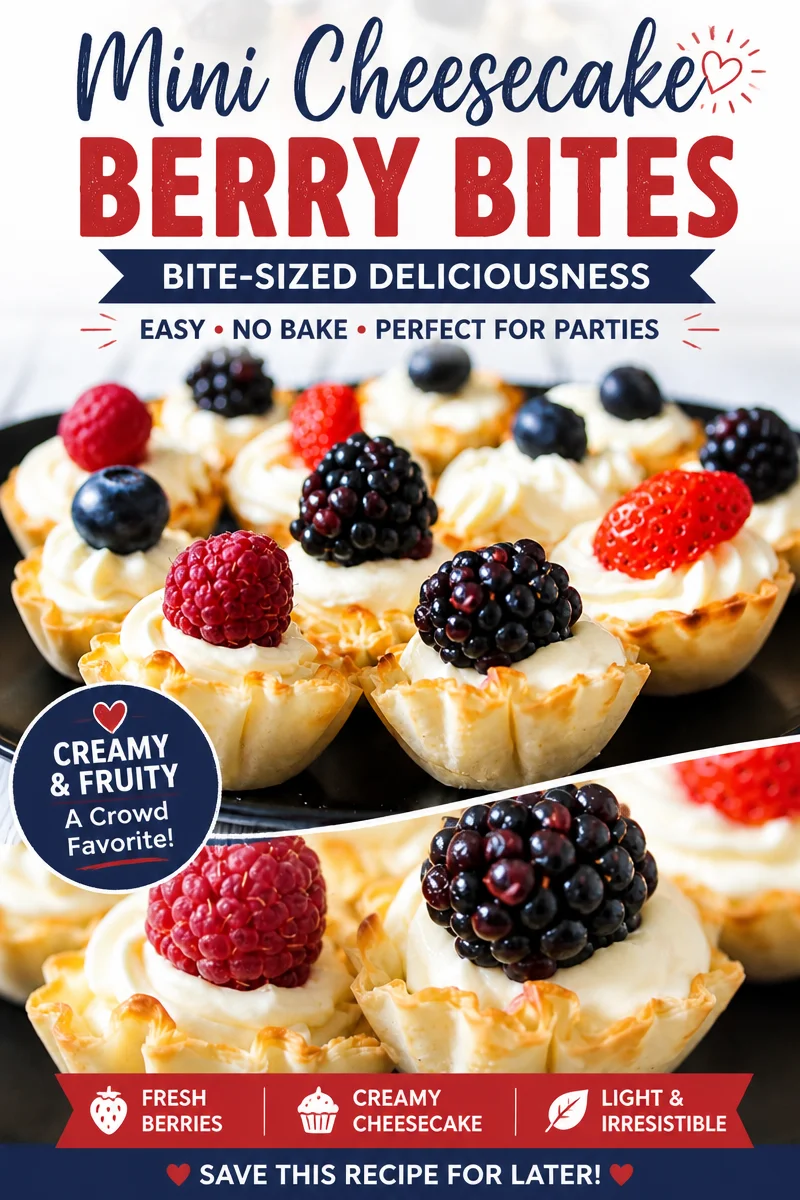 Easy Phyllo Cups — Cream Cheese Fruit Appetizer