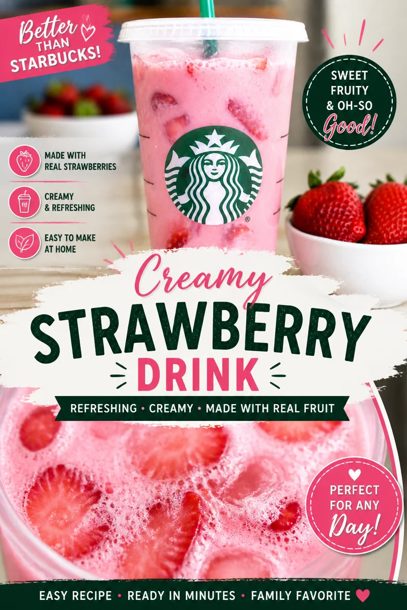 Easy Pink Drink — Starbucks Copycat Refresher