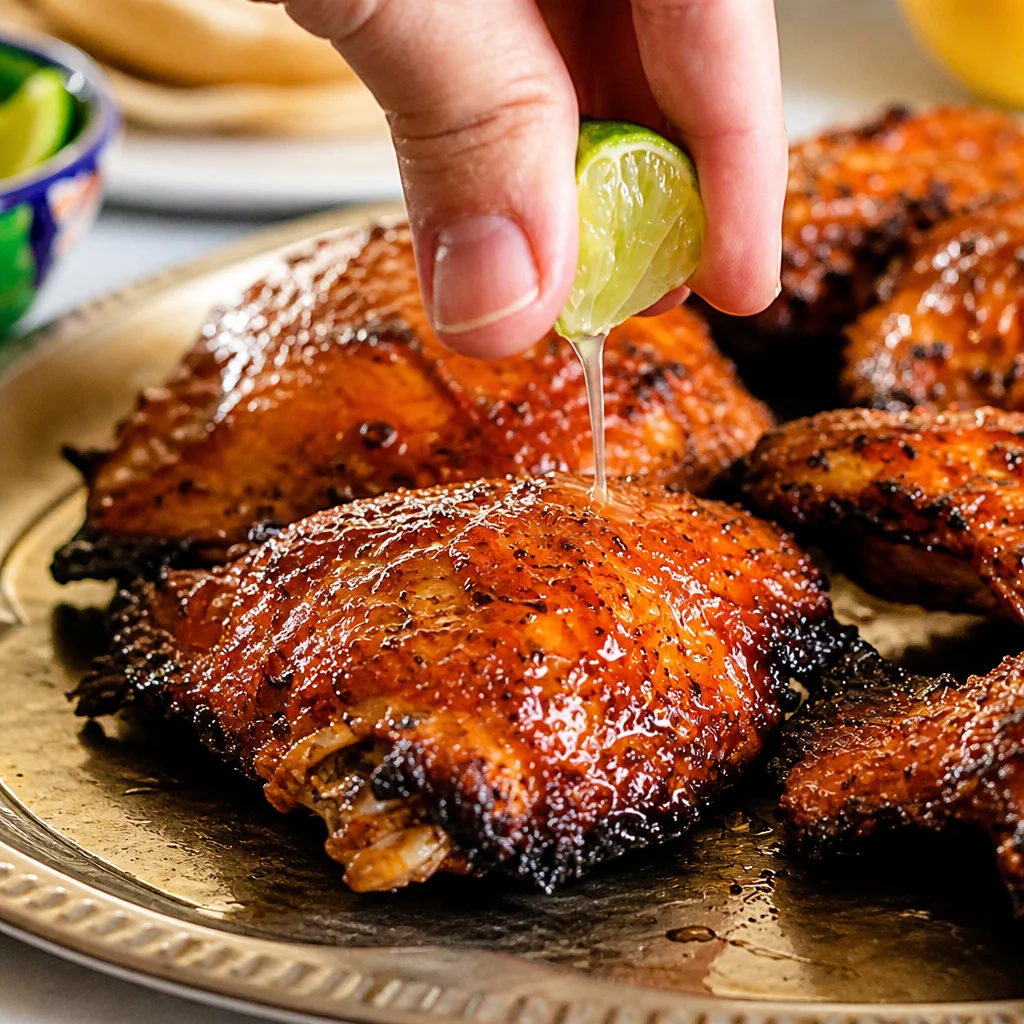 Easy Pollo Asado - Juicy Mexican citrus grilled chicken marinated with spices.