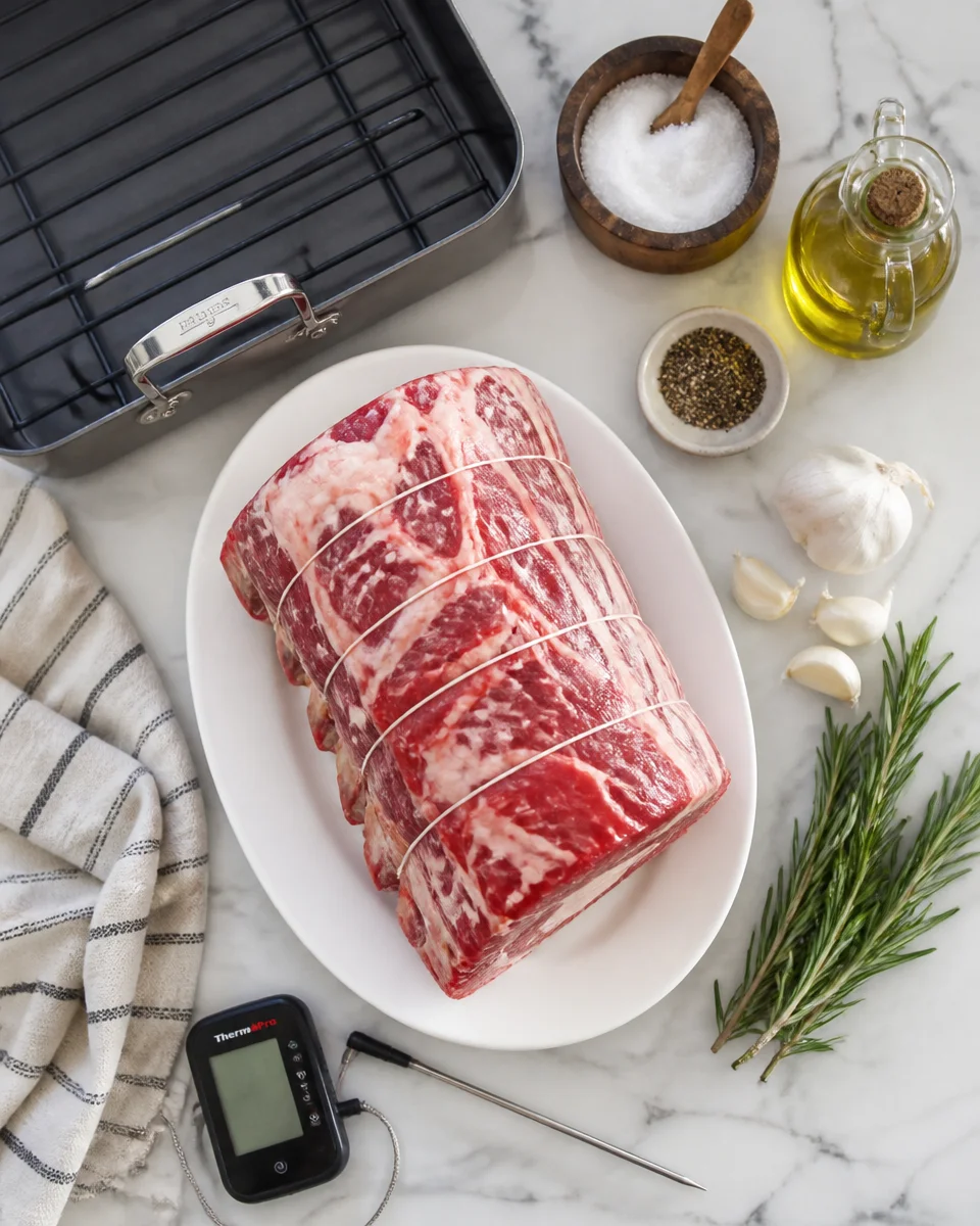 Easy Prime Rib Roast — Holiday Dinner Recipe