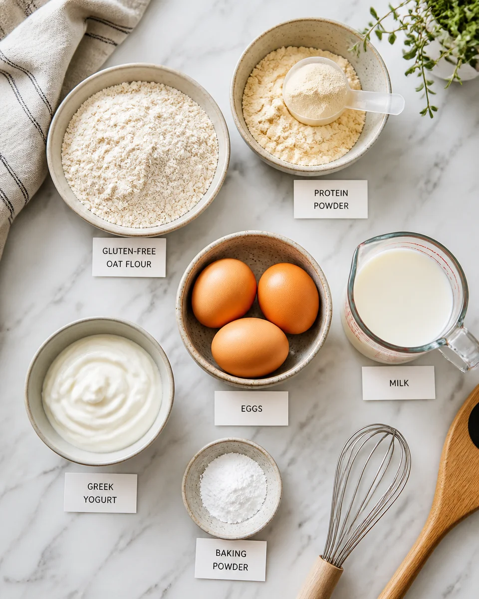 Easy Protein Pancakes — Gluten Free Fluffy