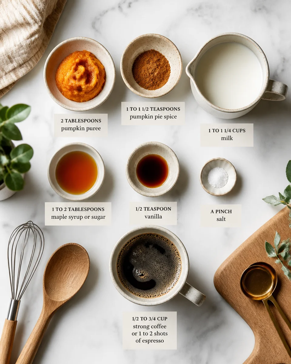 Easy Pumpkin Spice Latte — Homemade Fall Drink