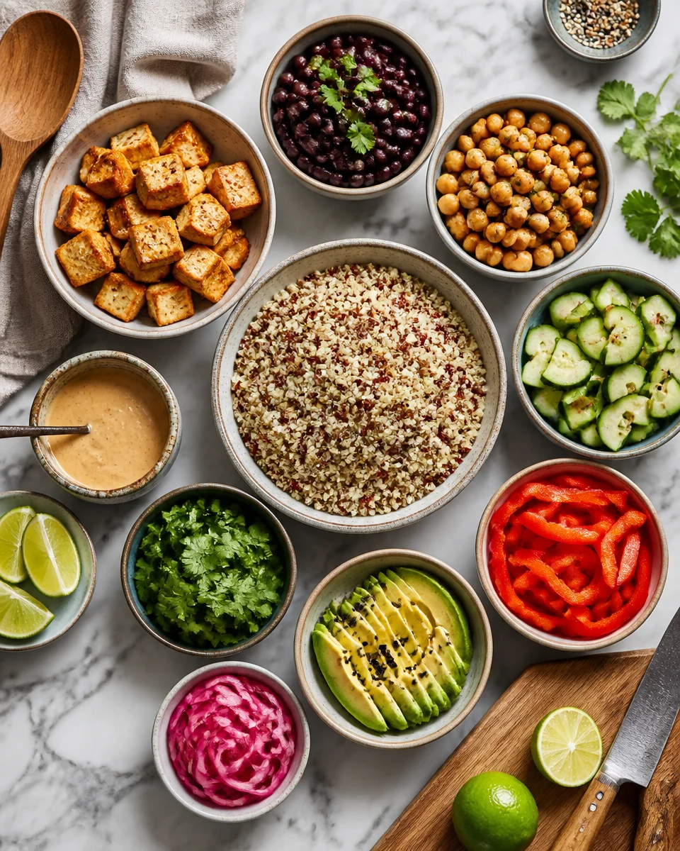 Easy Quinoa Power Bowl — Protein Packed Lunch