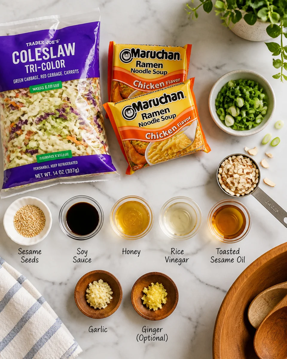 Easy Ramen Noodle Salad — Crunchy Asian Slaw