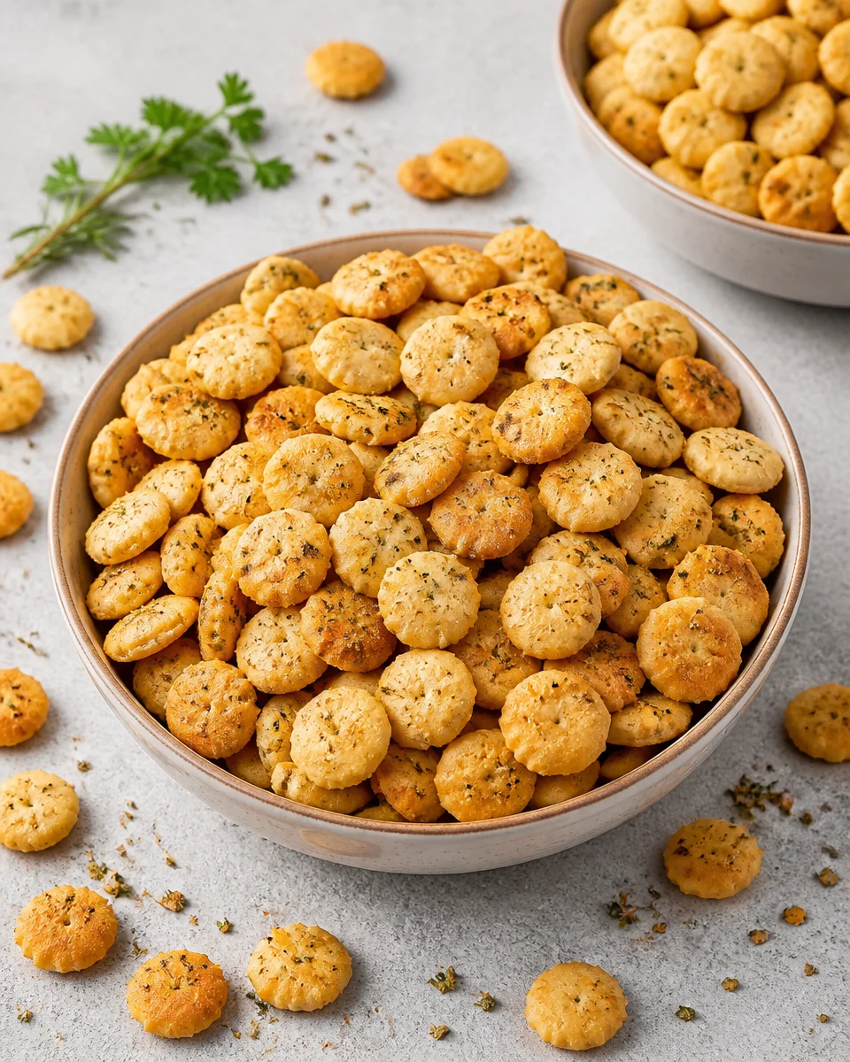 Easy Ranch Oyster Crackers — Addictive Party Snack