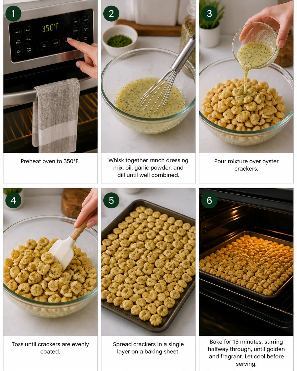 Easy Ranch Oyster Crackers — Addictive Party Snack