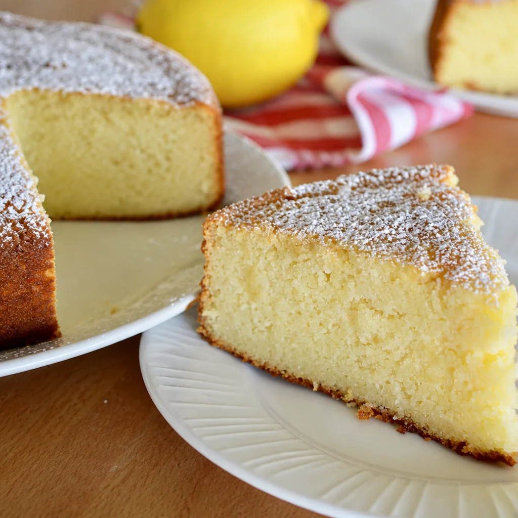Easy Ricotta Cake with lemon zest - a light, fluffy Italian dessert bursting with flavor.
