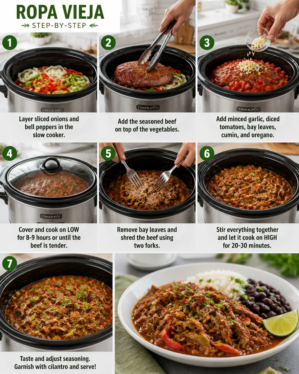 Easy Ropa Vieja — Cuban Shredded Beef