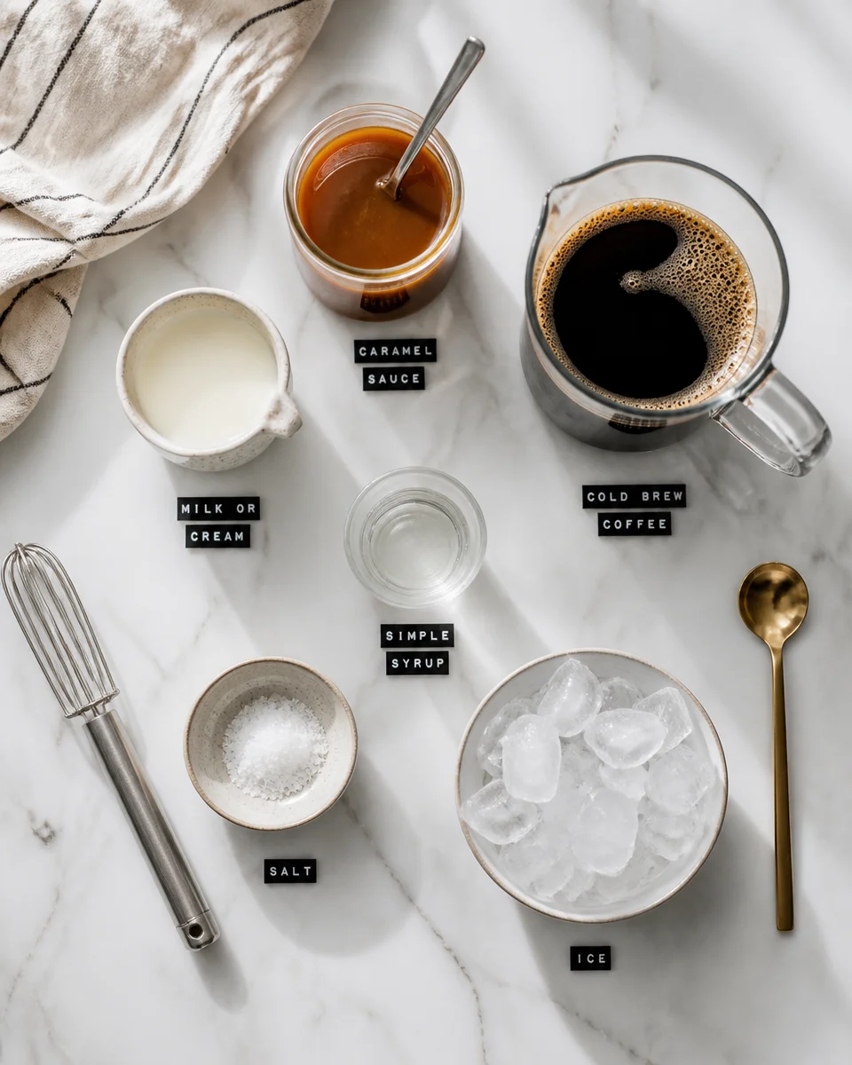 Easy Salted Caramel Cold Brew — Coffee Shop