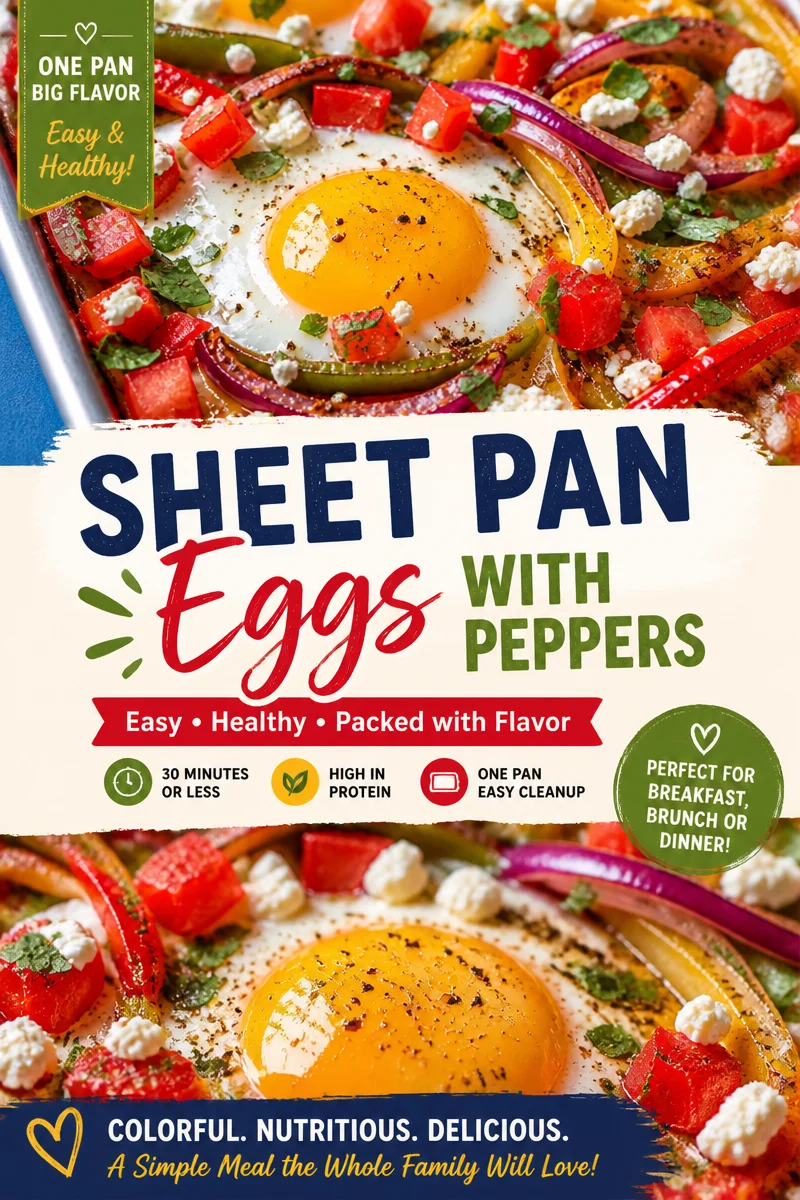 Easy Sheet Pan Eggs — Baked Veggie Breakfast