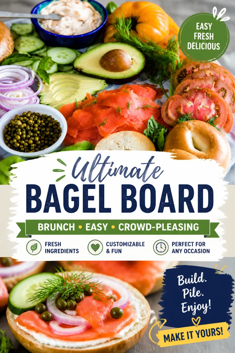 Easy Smoked Salmon Bagel Platter — Lox Spread