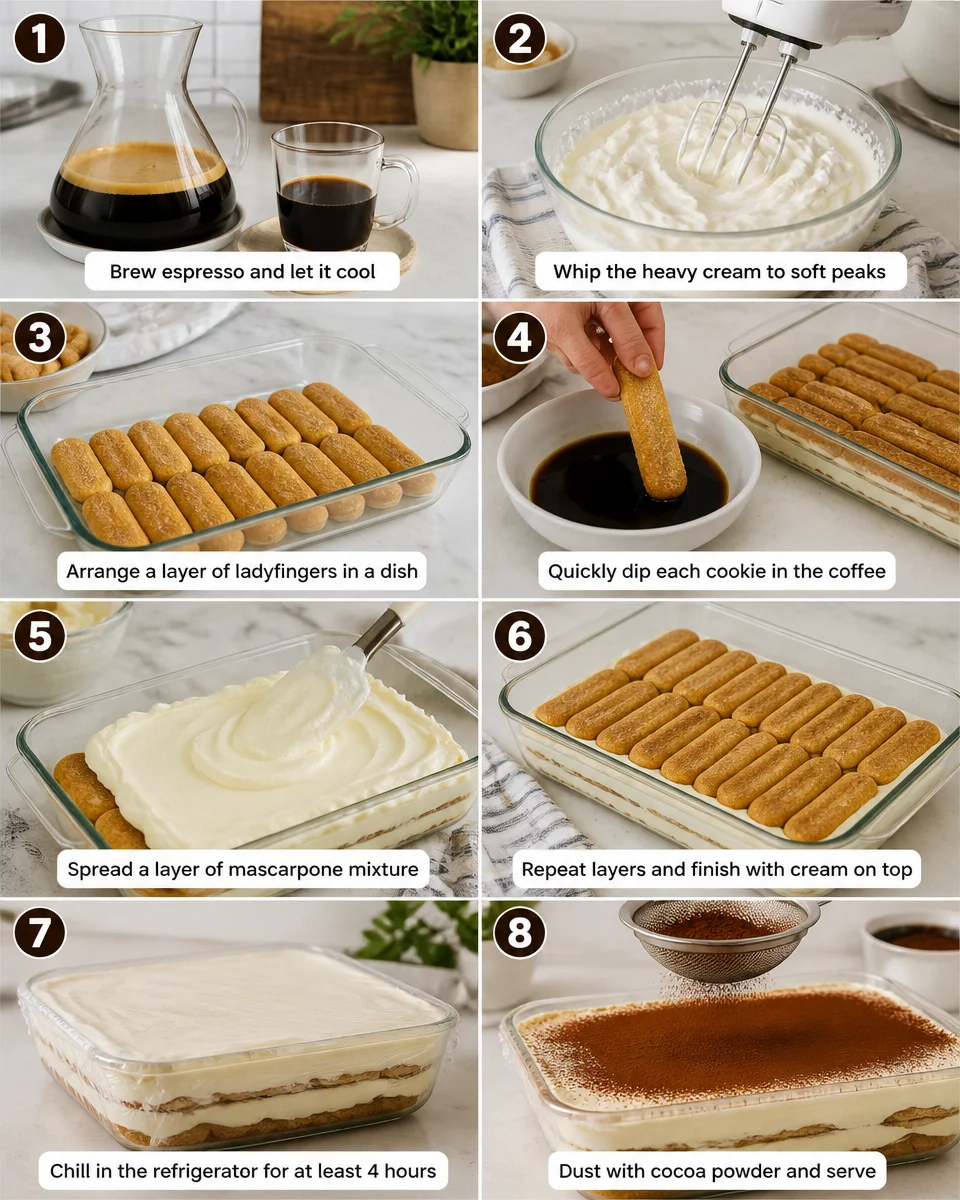Easy Tiramisu Cake — Espresso Layered Italian