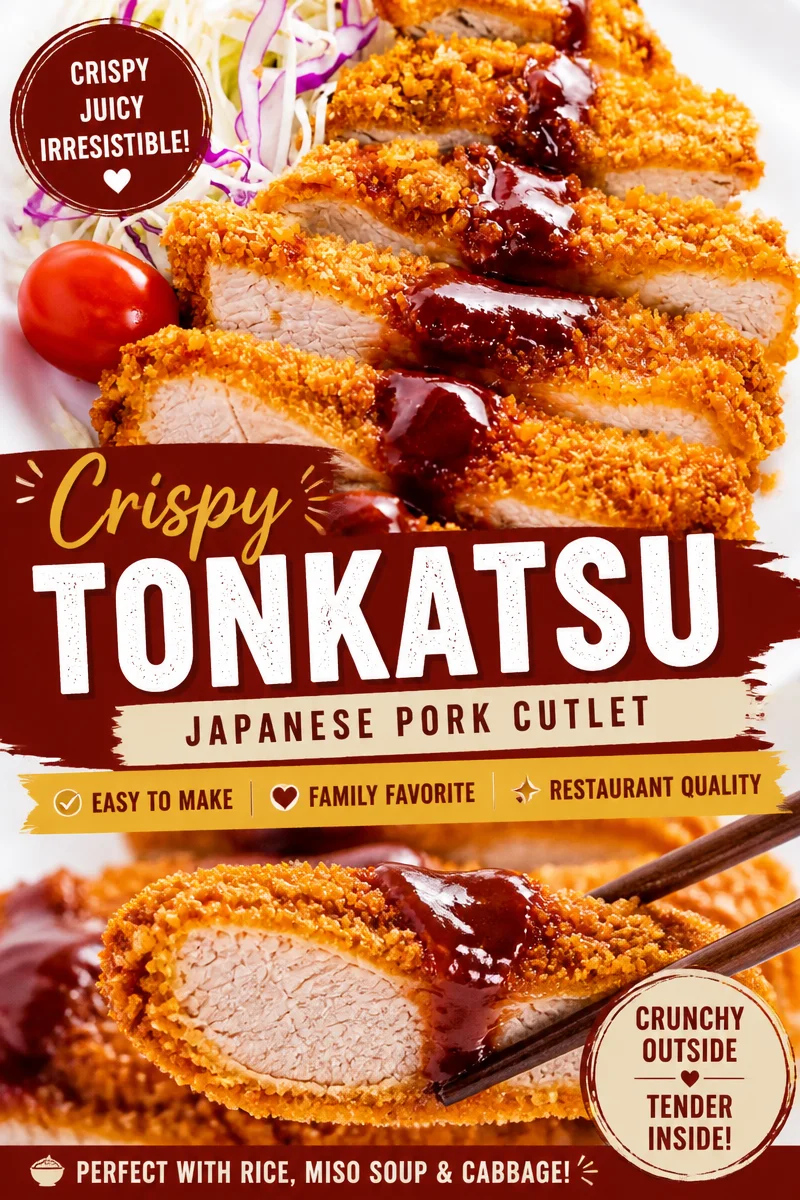 Easy Tonkatsu — Japanese Crispy Pork Cutlet