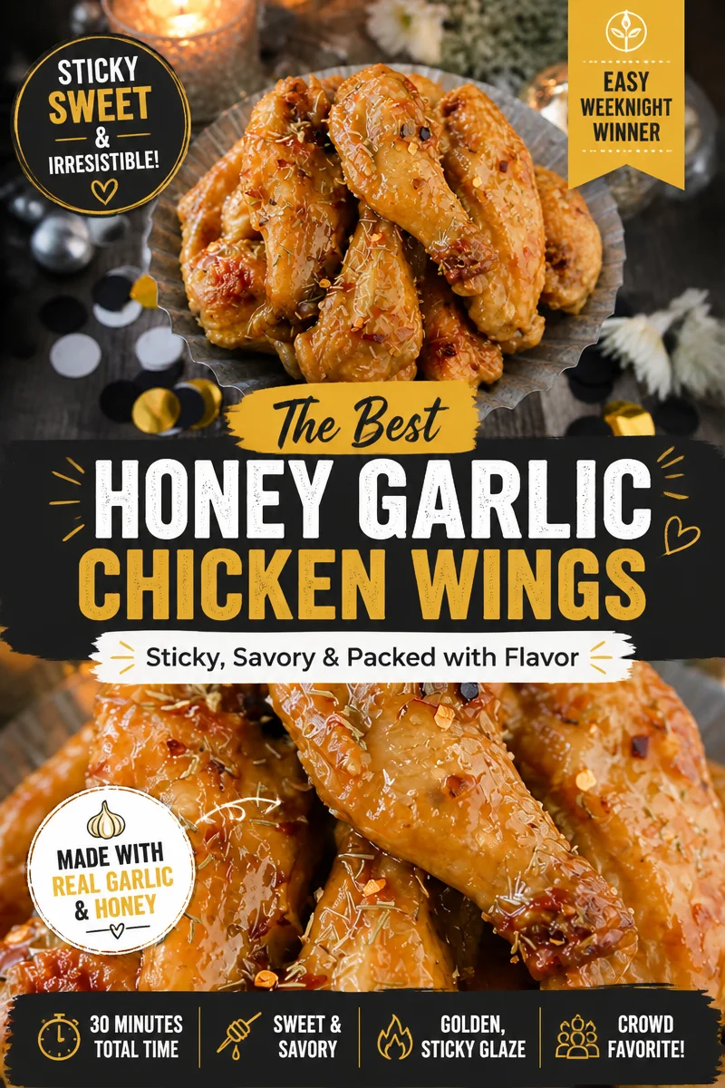 Honey Mustard Glazed Wings